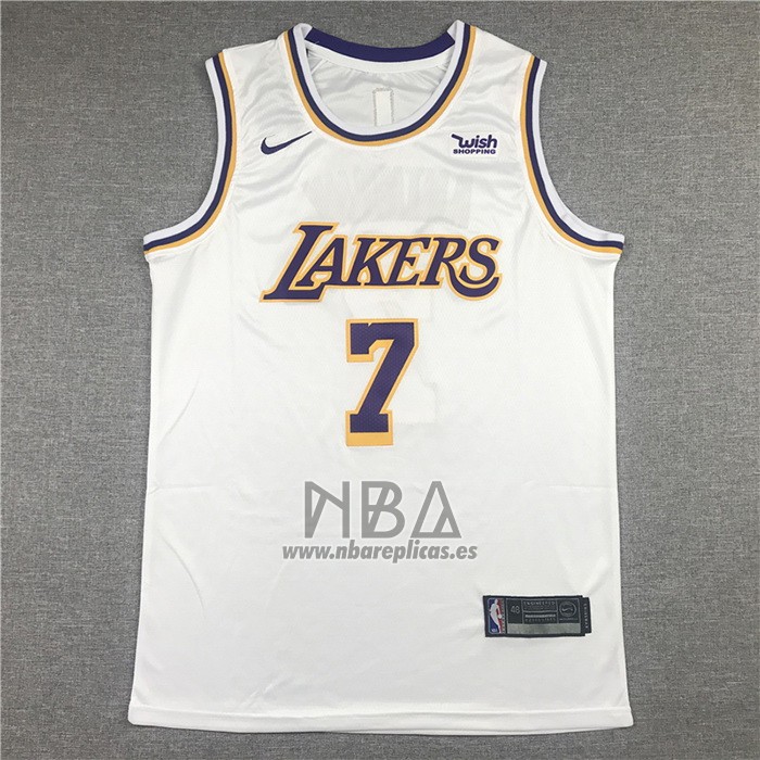 Camiseta Los Angeles Lakers Carmelo Anthony NO 7 Association 2021 Blanco